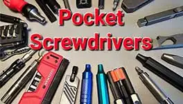 10 Compact Screwdrivers EDC Ratchet 264x150